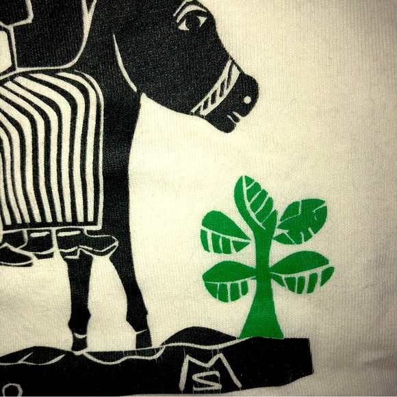 Malwee Kids Cool Brazilian Folkloric Art T Shirt Casamento Matuto size 14 - Picture 4 of 7